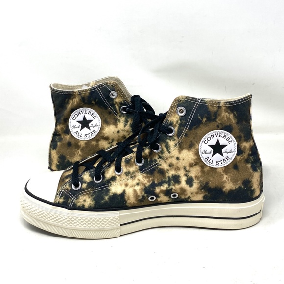 Converse Ctas Lift Platform Men High Sneakers Canvas Acid Washed Custom 171974C - Picture 5 of 11